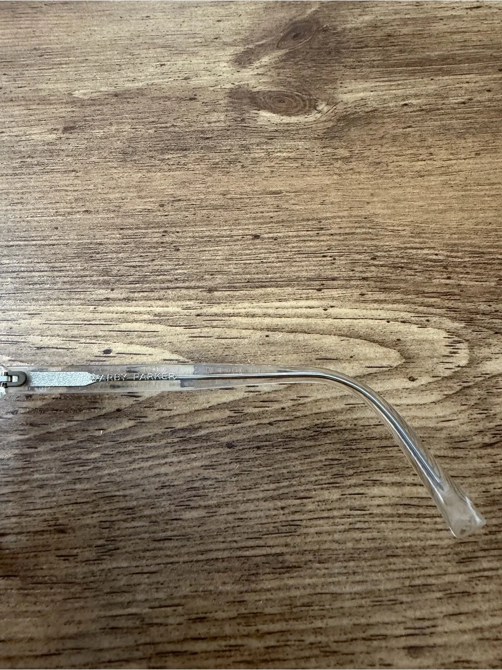 WARBY PARKER “PERCEY M 500” Crystal Clear Eyeglasses Frame 48-20-140